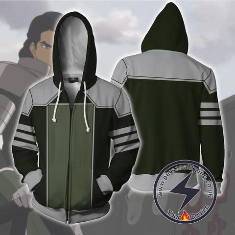 The Legend of Korra Kuvira Zip Up Hoodie Jacket